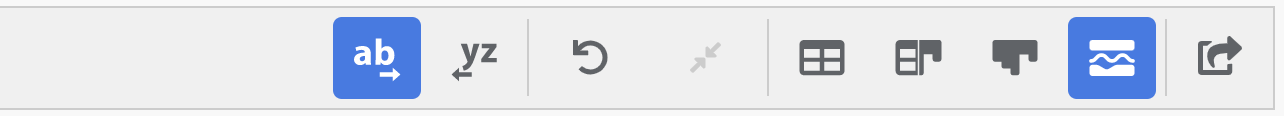 UI for sandwich mode for flamegraph.com